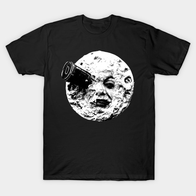 Man in the Moon T-Shirt by lldesigns